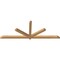 Ekena Millwork Kennewick Timber Gable Bracket, Western Red Cedar, 96"W x 36"H x 3 1/2"D x 3 1/2"F, 9/12 Pitch GBW096X36X0404KEN00SWR - alternate 5